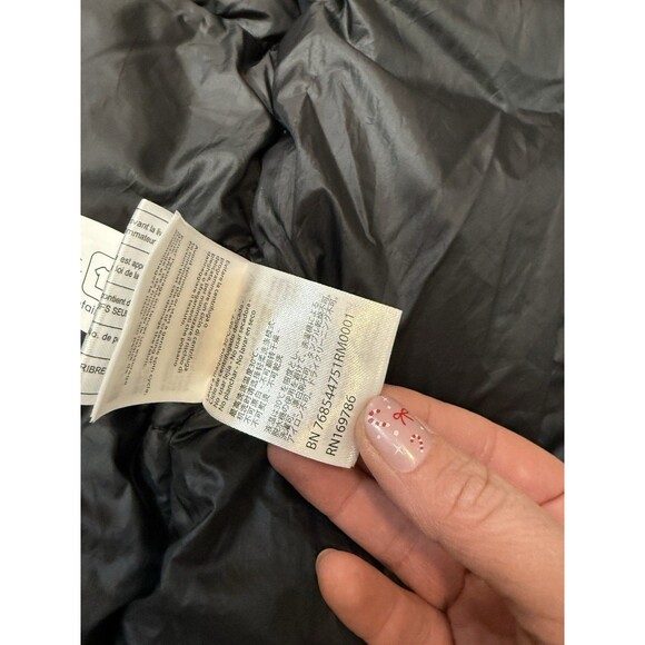 Save the Duck Petunia Black Puffer Jacket Drawstring Waist Women's 2/M NWT $448 - Picture 6 of 16
